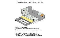 MR 2795 von Musterring - Ecksofa Ausführung rechts ivory