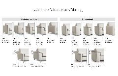 MR 2875 von Musterring - Couchgarnitur rechts dolphin