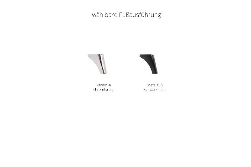 Fußausführung