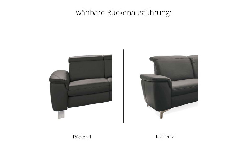 Rückenausführung