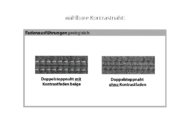 Nahtausführung