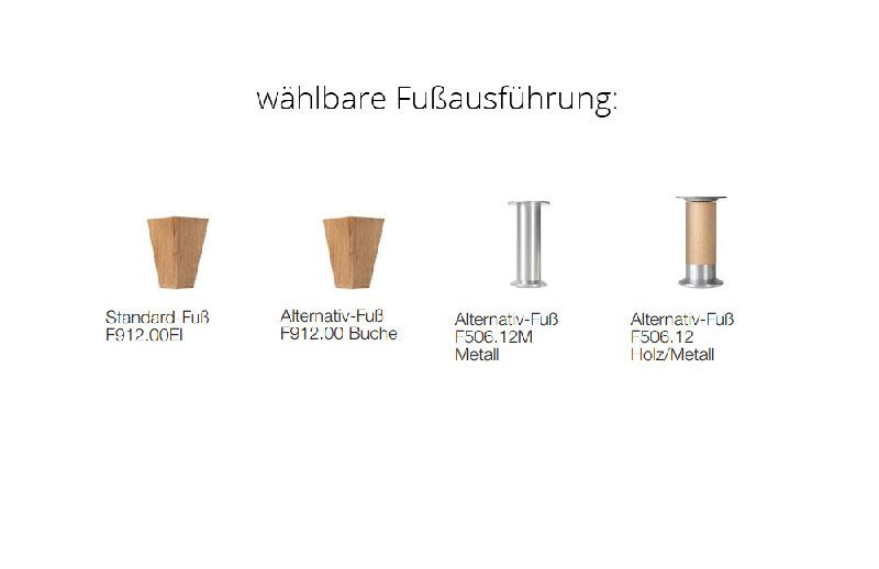 Fußausführungen