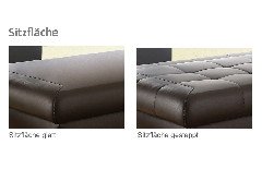 Family Relax 5 von Dietsch - Eckgarnitur Variante rechts schoko