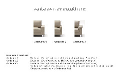 Coast 2.0 von Candy - Loveseat dark-brown