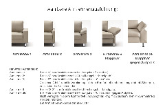 Coast 2.0 von Candy - Loveseat dark-brown