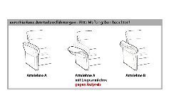 PN-EM16031 von Polinova - Ledergarnitur schwarz