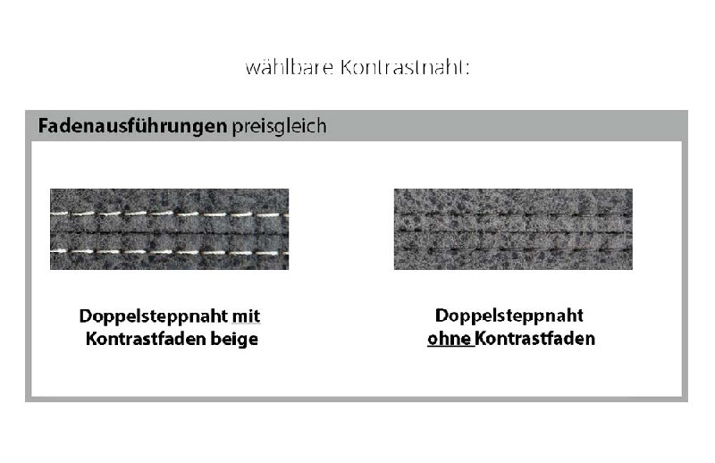 Nahtausführung