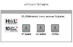 HU-RL16013 von Hukla - Echtledersofa Variante rechts schwarz