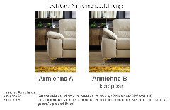 2600 von Carina - Ecksofa Ausführung links anthrazit