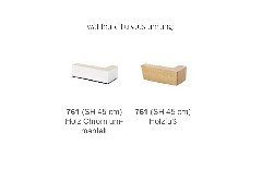 Amalfi von Candy - Ecksofa Ausführung links caviar