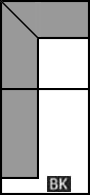 Anbausofa links
