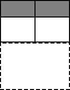 2-Sitzer Zwischenelement