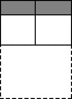 Doppelbett 140 Zwischenelement