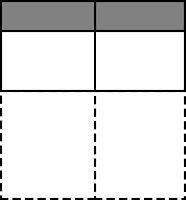 Doppelbett 2x90 Zwischenelement