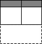 Querschläfer Zwischenelement 2,5-sitzig
