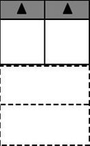 Doppelbett 125 Zwischenelement