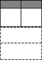 Doppelbett 140 Zwischenelement