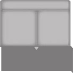 2,5-Sitzer Zwischenelement