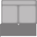 2,5-Sitzer Zwischenelement