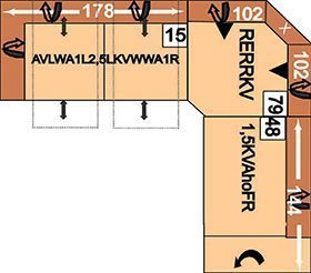 AVLWA1L2,5LKVWWA1R-RERRKV-1,5KVAhoFR