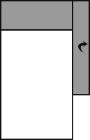 Abschlussrecamiere breit rechts