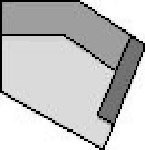 1-Sitzer Trapezelement rechts