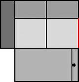 2,5-Sitzer links