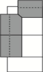 Eckelement + 1-Sitzer mit Abschlussteil 