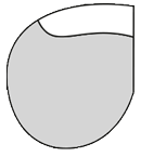 Abschlusselement rund klein links