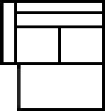 2-Sitzer Doppelliege links