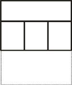 3-Sitzer Zwischenelement