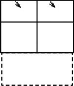 3-Sitzer Zwischenelement