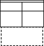 3-Sitzer Zwischenelement