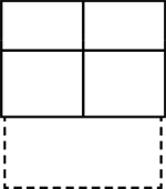 3-Sitzer-Zwischenelement
