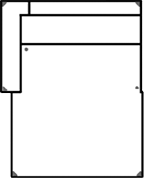 Ottomane 1-sitzig links