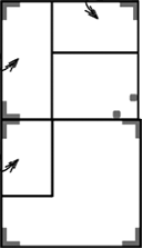 Ottomane groß links + Ecke groß