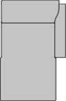 Longchair breit rechts