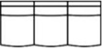 3-Sitzer XL Mini Zwischenelement