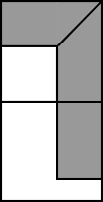 Eckelement und 1-Sitzer mit Abschlussteil rechts