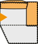 Liege schräg groß rechts