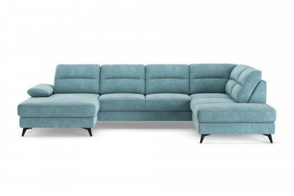 Flavia von COTTA - Wohnlandschaft rechts turquoise