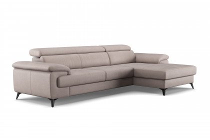 Astra-LE25 von COTTA - Eckgarnitur rechts sand