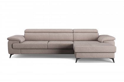 Astra-LE25 von COTTA - Eckgarnitur rechts sand