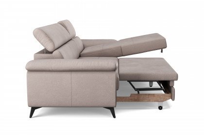 Astra-LE25 von COTTA - Eckgarnitur rechts sand