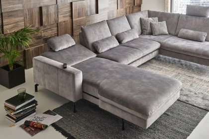 ZE-EM20028 von Zehdenick - Wohnlandschaft Variante rechts silver