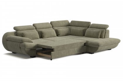 Infinity-LE25 von COTTA - Polsterecke rechts green