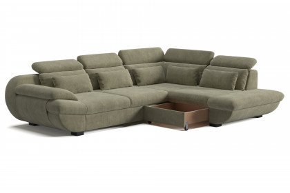 Infinity-LE25 von COTTA - Polsterecke rechts green