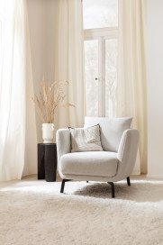 Pearl-LE25 von SCHÖNER WOHNEN - Polstersofa rechts snow