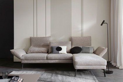 Spin von SCHÖNER WOHNEN - Ecksofa rechts taupe