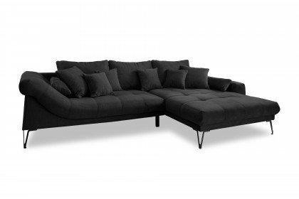 Garda von Benformato - Ecksofa Ausführung rechts anthrazit